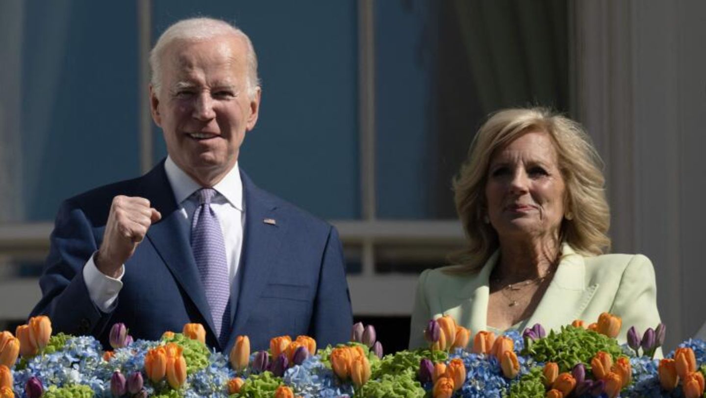 US-Präsident Joe Biden und seine Ehefrau Jill