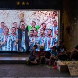 Der Fotograf Tomás Francisco Cuesta gewann für seine Arbeit über die WM Feierlichkeiten in Argentinien eine lobende Erwähnung