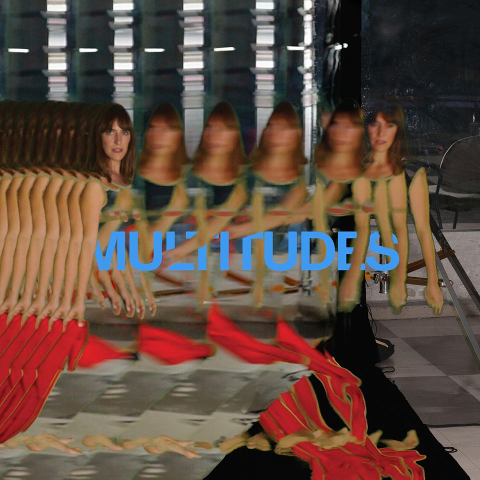Das Cover vom neuen Feist-Album "Multitudes" zeigt die Sängerin verzerrt und in vielen Aufnahmen nebeneinander