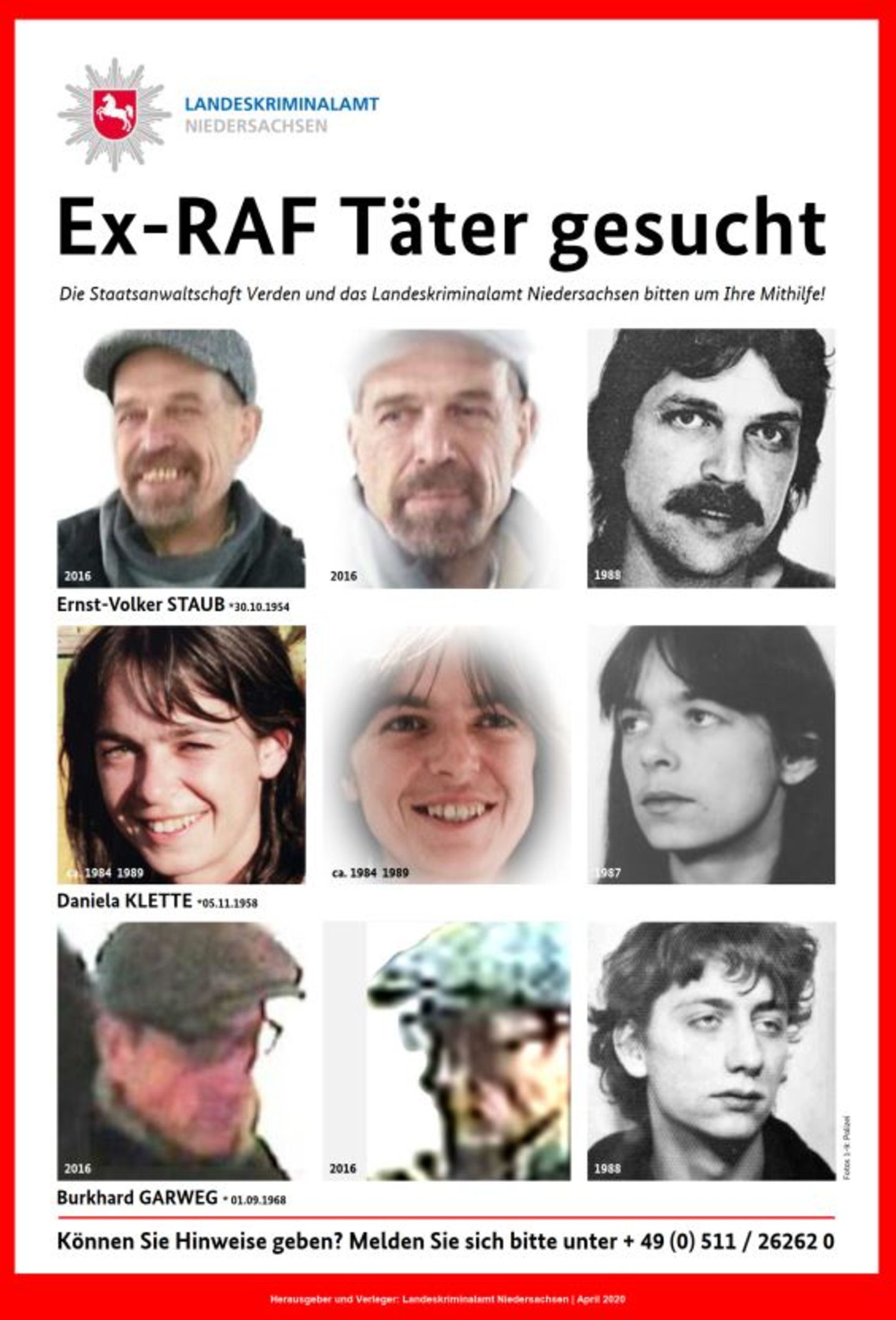 Drei Jahrzehnte des Terrors – die Geschichte der Roten Armee Fraktion in Bildern