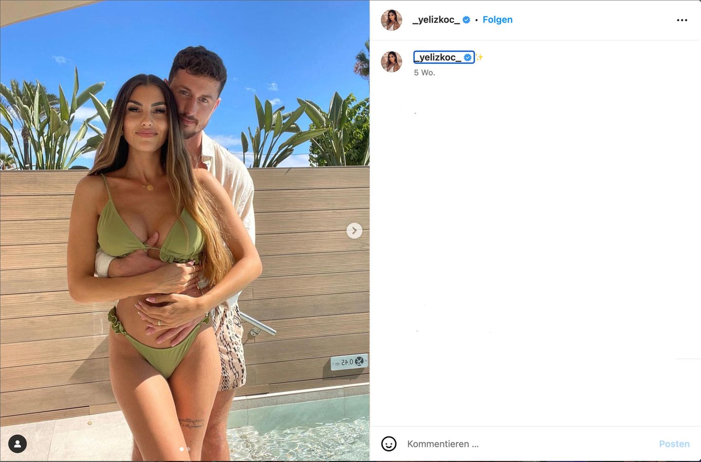 Yeliz Koc und Jannik Kontalis