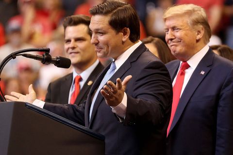 Donald Trump Ron DeSantis