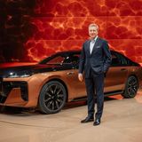 BMW präsentiert unter anderem sein neues vollelektrisches Topmodell: den i7 M70 xDrive i7 M70 xDrive