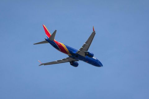 Baby auf Flug