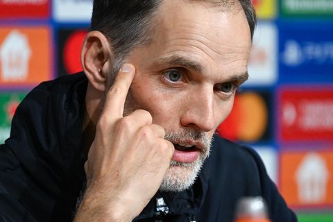 Thomas Tuchel spricht nach dem Spiel FC Bayern München gegen Manchester City