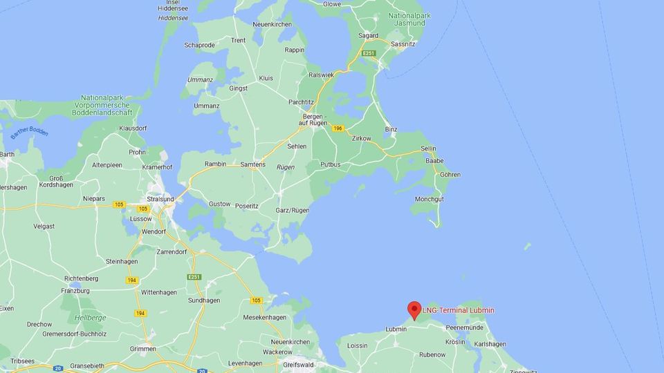 Maps Rügen