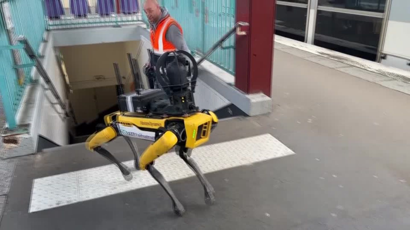 Paris Metro uses robot dog to inspect dangerous tunnels TIme News