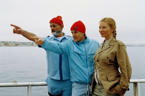 Bill Murray, Owen Wilson und Cate Blanchett (v.l.) im Wes-Anderson-Film "Die Tiefseetaucher"