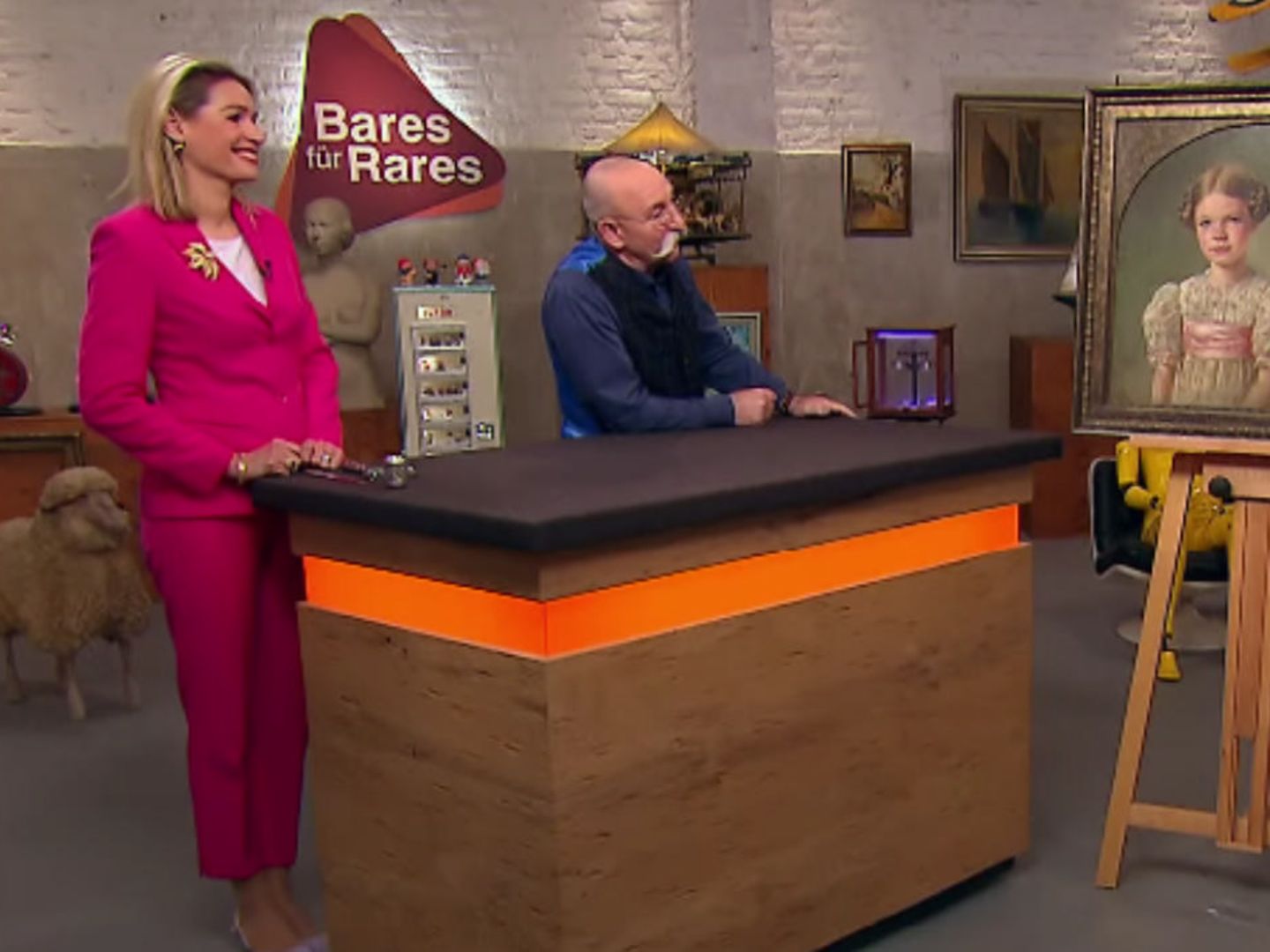 Bares für Rares": Horst Lichter verliebt sich in ein Porträt ...