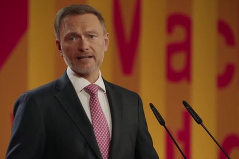 Video: Lindner als FDP-Chef bestätigt - Grenzen zu Grünen gezogen
