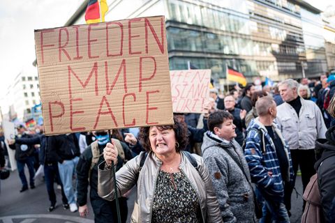 Kreml Ukraine Protest AfD