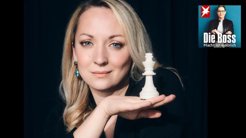 Die Schachspielerin Elisabeth Pähtz bei "Die Boss"