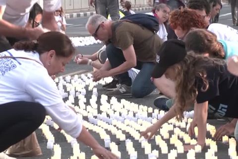 Video: Israelis protestieren 16. Woche gegen geplante Justizreform