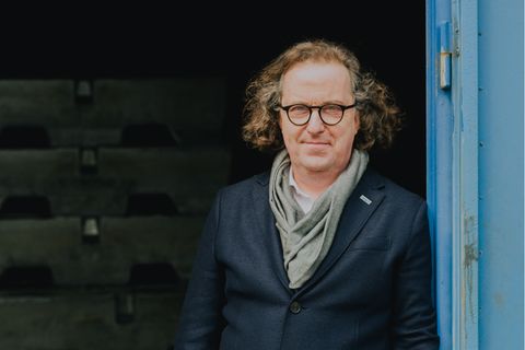 Thema Energiekosten: CEO Lars Baumgürtel posiert für ein Portrait in einem Werk in Gelsenkirchen