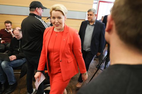 Franziska Giffey (SPD), Regierende Bürgermeisterin von Berlin
