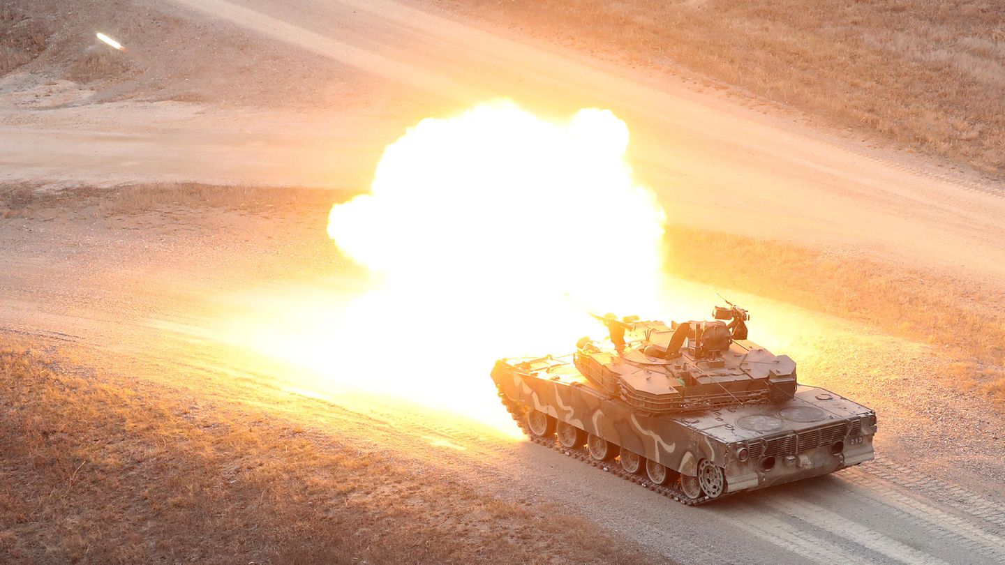 Insgesamt 46,3 Milliarden US-Dollar haben die Südkoreaner für ihr Militär ausgegeben – wohl weniger wegen des russischen Angriffs auf die Ukraine als wegen Nordkorea.