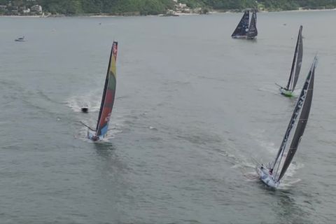 Video: 4. Etappe des Ocean Race hat begonnen