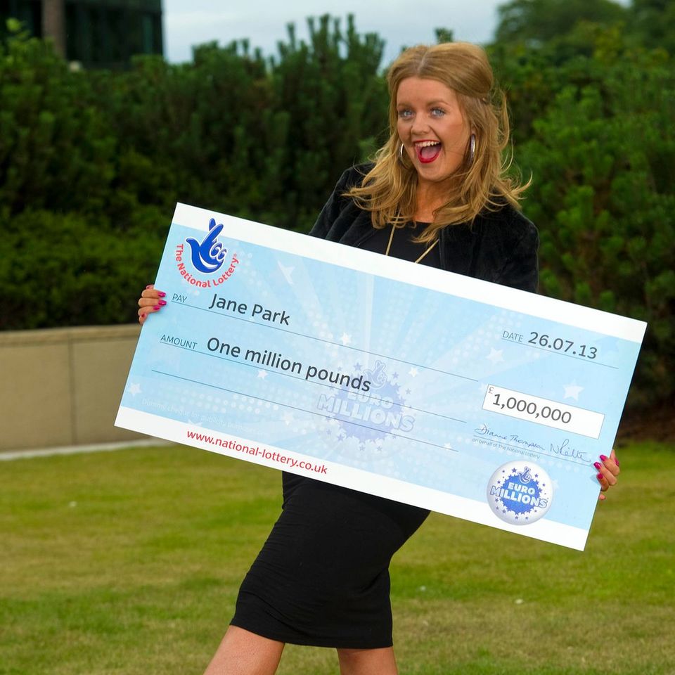 Jane Park mit ihrem Gewinn
