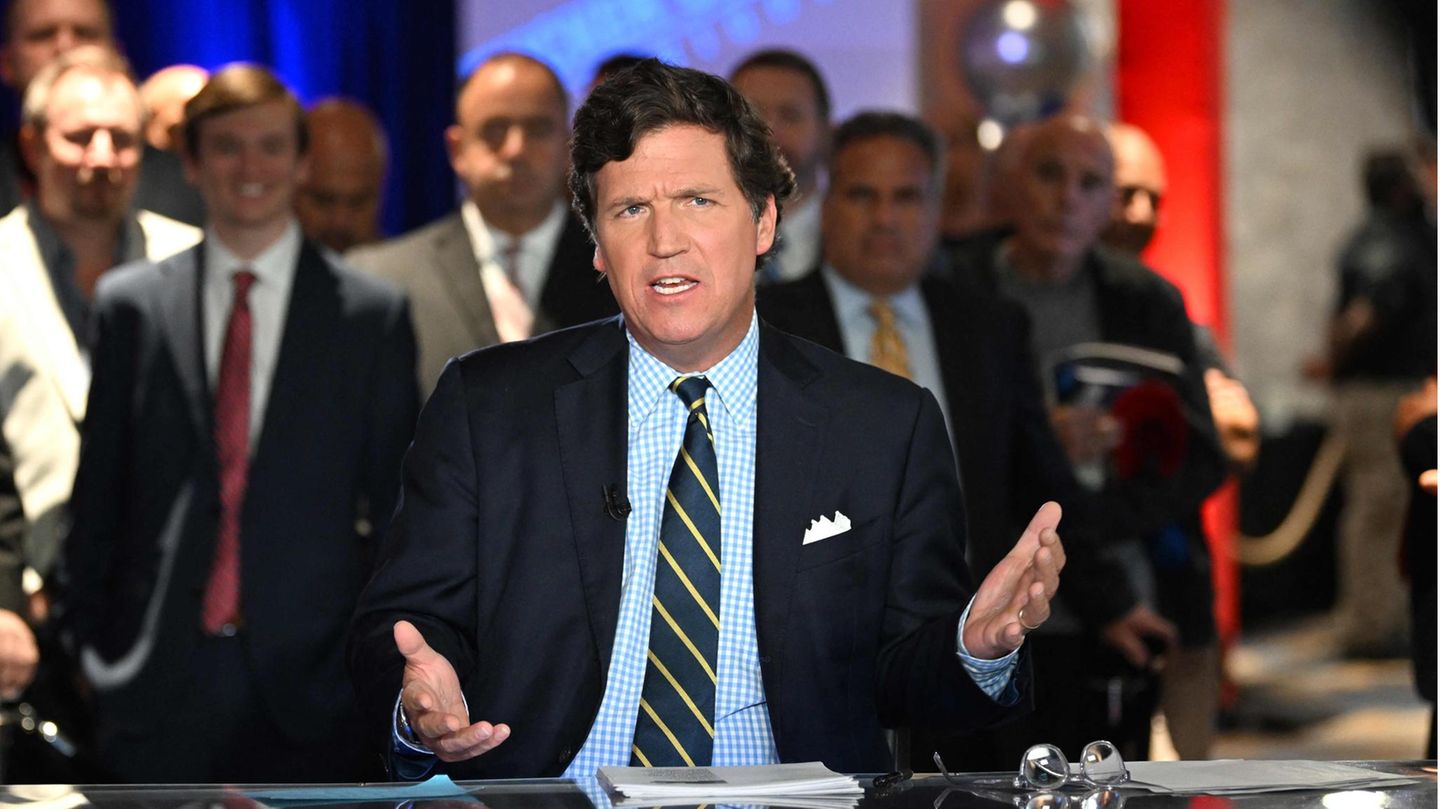 Tucker Carlson arbeitete seit 2009 für Fox News (Archivbild)