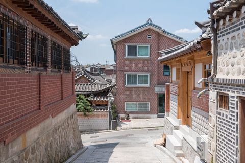 Ein Vorort von Seoul, Südkorea