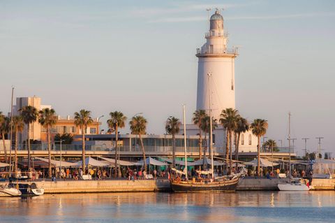 Hafen von Malaga