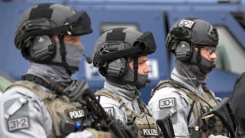 An dem Einsatz wegen eines mutmaßlich geplanten Sprengstoffanschlags waren auch Spezialkräfte der Bundespolizei beteiligt