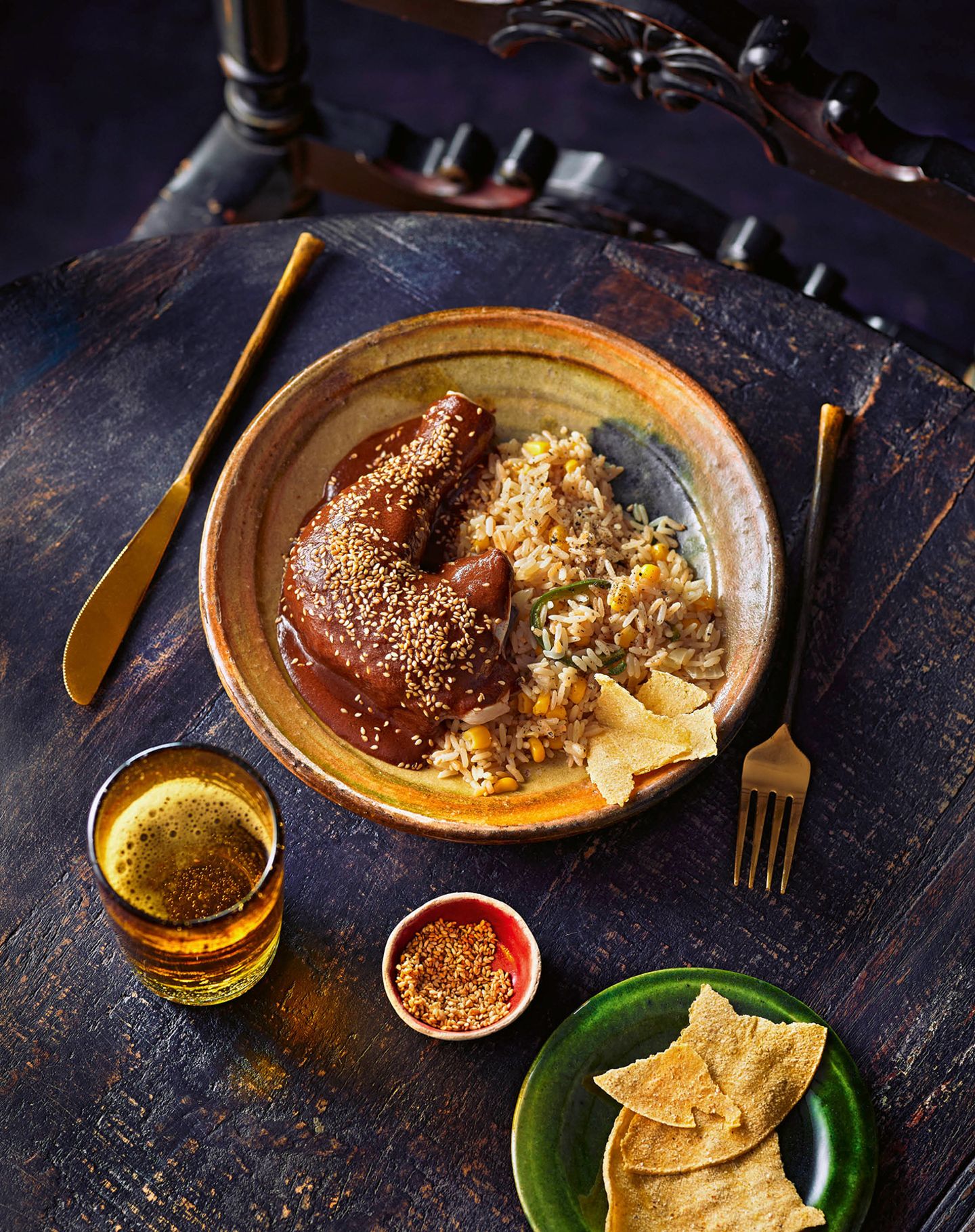 Hähnchen mit Mole poblano Hähnchen mit Mole poblano