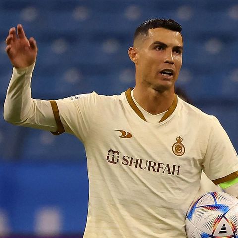 Cristiano Ronaldo muss sich von saudischen Fans "Messi"-Rufe gefallen lassen