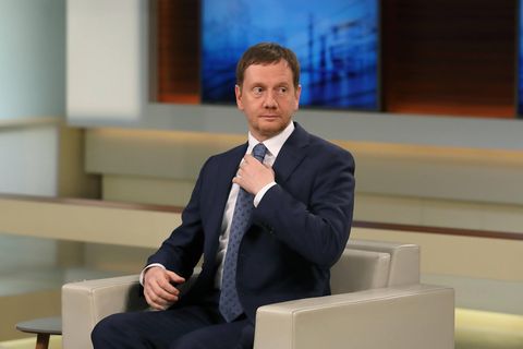 Sachsens Ministerpräsident bei "Anne Will"