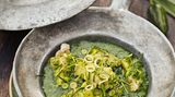 Grünes Curry mit Schweinefleisch und Zitronengras