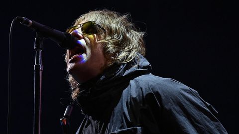 Oasis-Sänger Liam Gallagher bei einem Auftritt im Jahr 2021.