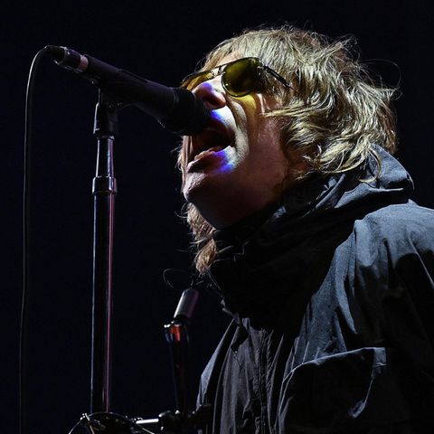Oasis-Sänger Liam Gallagher bei einem Auftritt im Jahr 2021.