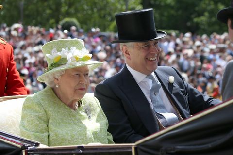 Queen Elizabeth II. und Prinz Andrew