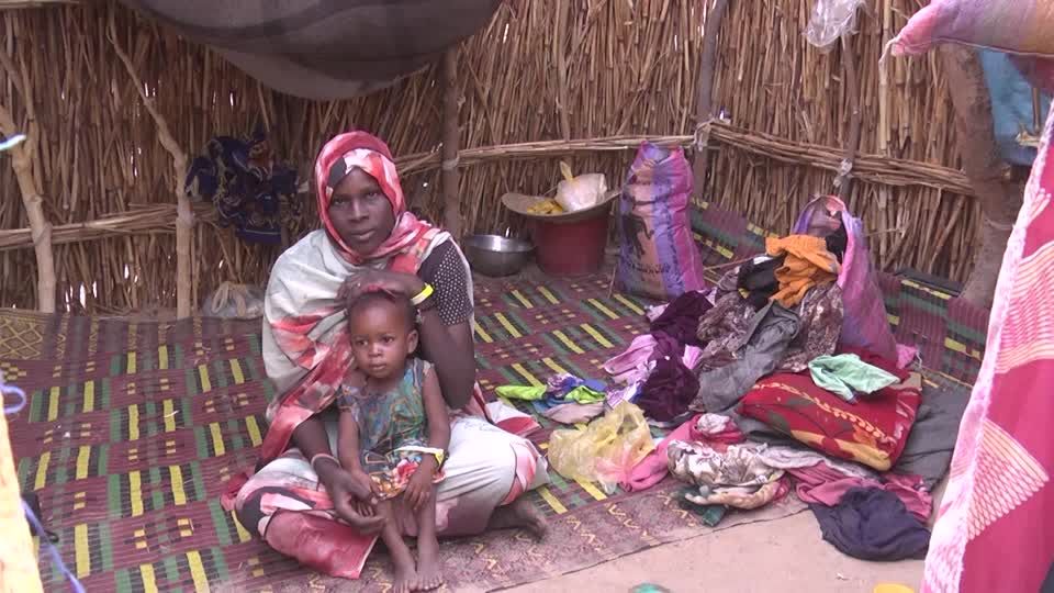 Video: Schwierige Lage für Flüchtlinge aus dem Sudan Video: Schwierige Lage für Flüchtlinge aus dem Sudan