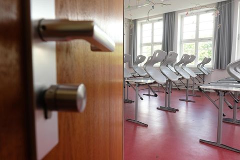 Blick in einen Klassenraum