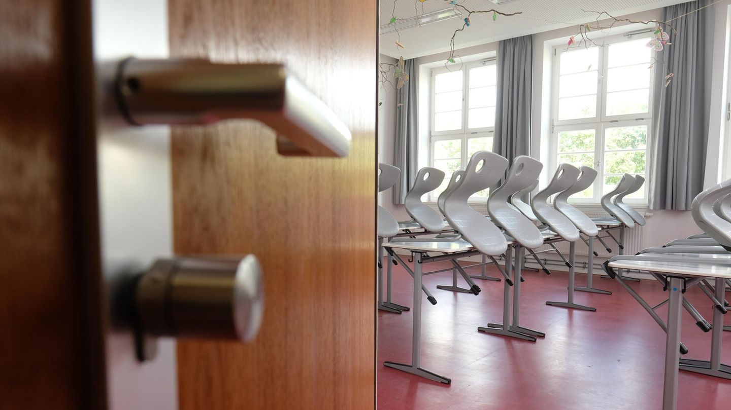 Blick in einen Klassenraum
