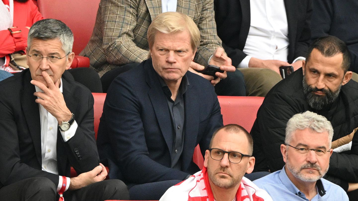 Herbert Hainer (v.l.n.r.) , Oliver Kahn, Hasan Salihamidzic