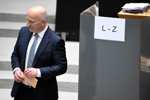 Kai Wegner im Berliner Abgeordnetenhaus