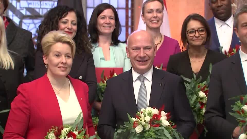 Video: "Jetzt mal ran an die Arbeit" - Wegners Berliner Senat steht