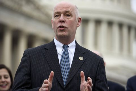 Der Republikaner Greg Gianforte, seit 2021Gouverneur von Montana