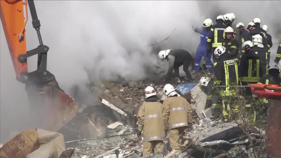 Video: Tote nach russischen Raketenangriffen in der Ukraine