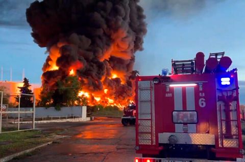 Ukraine: Der Brand in Sewastopol