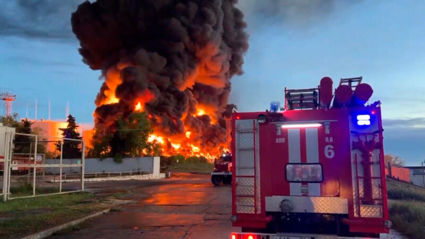 Ukraine: Der Brand in Sewastopol
