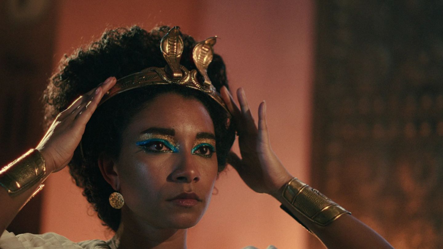Queen Cleopatra - as Netflix sees it.