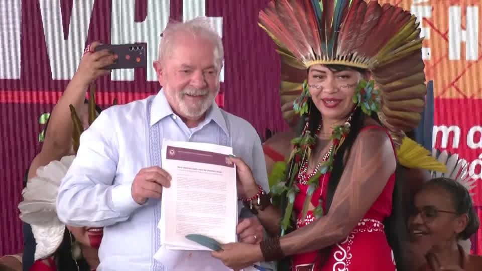 Video: Lula erkennt sechs indigene Gebiete an