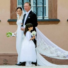 Gustav Sayn-Wittgenstein-Berleburg mit seiner angeheirateten Frau Carina