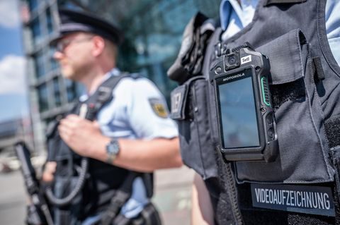 Bodycams von Motorola kommen unter anderem bei der Bundespolizei zum Einsatz