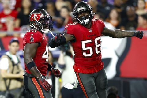 Shaquil Barrett spielt für die Tampa Bay Buccaneers als Star-Linehacker