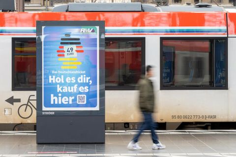 Das Deutschlandticket ist seit Montag im Verkauf
