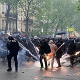 Explodierender Feuerwerkskörper